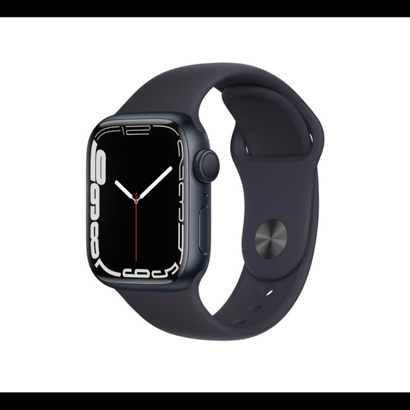 Apple Watch Series 7 GPS 41mmMidnight Aluminum Case withMidnight Sport Band